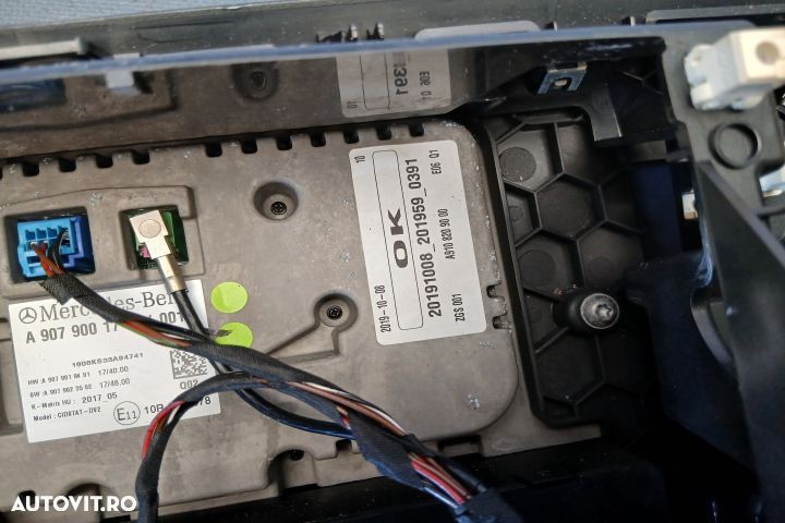 Display bord navigatie A9079001703 A9079001703 Mercedes-Benz Sprinter - 5