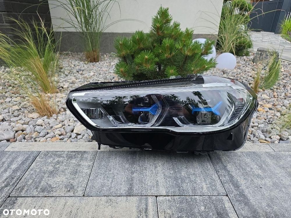 BMW X5 X6 G05 G06 Lampa lewa przód Full Led Laser 9481789-07 Chrom - 1