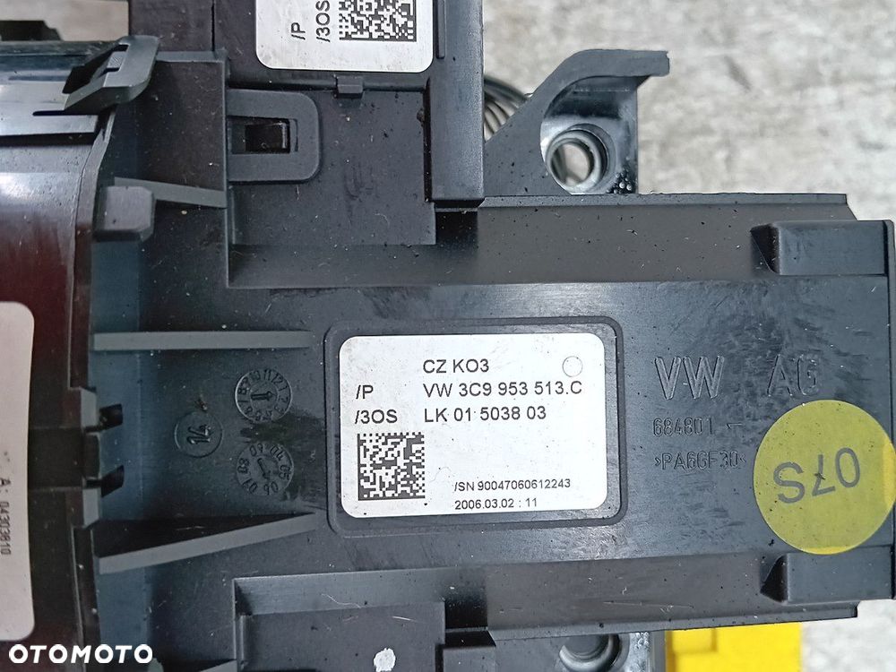 PRZEŁĄCZNIK ZESPOLONY VW PASSAT B6 3C9953513C 3C0953549A  3C0959653 1.9 TDI - 8