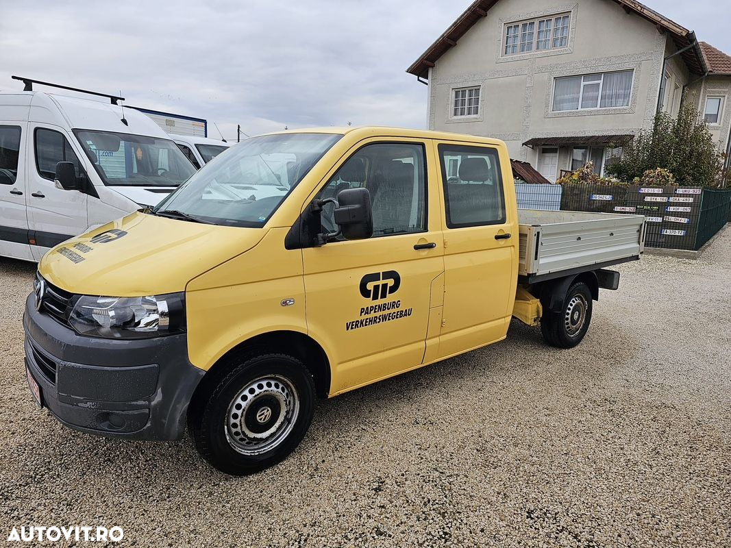 Volkswagen Transporter 2.0 TDI - DOKA - 7 locuri + bena - AC - 8