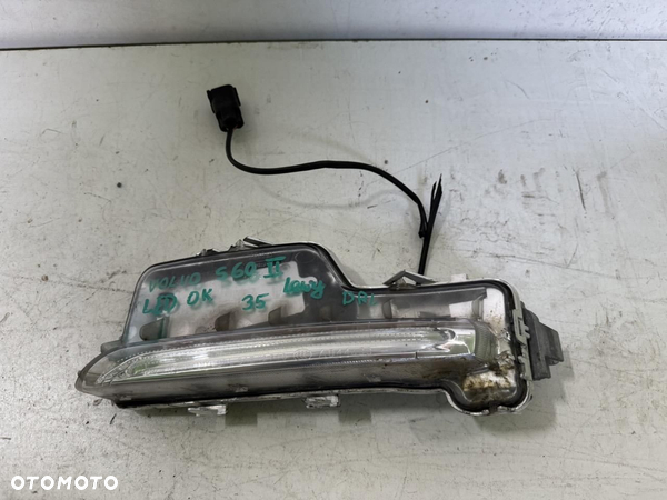 halogen lewy drl VOLVO S60 II LED