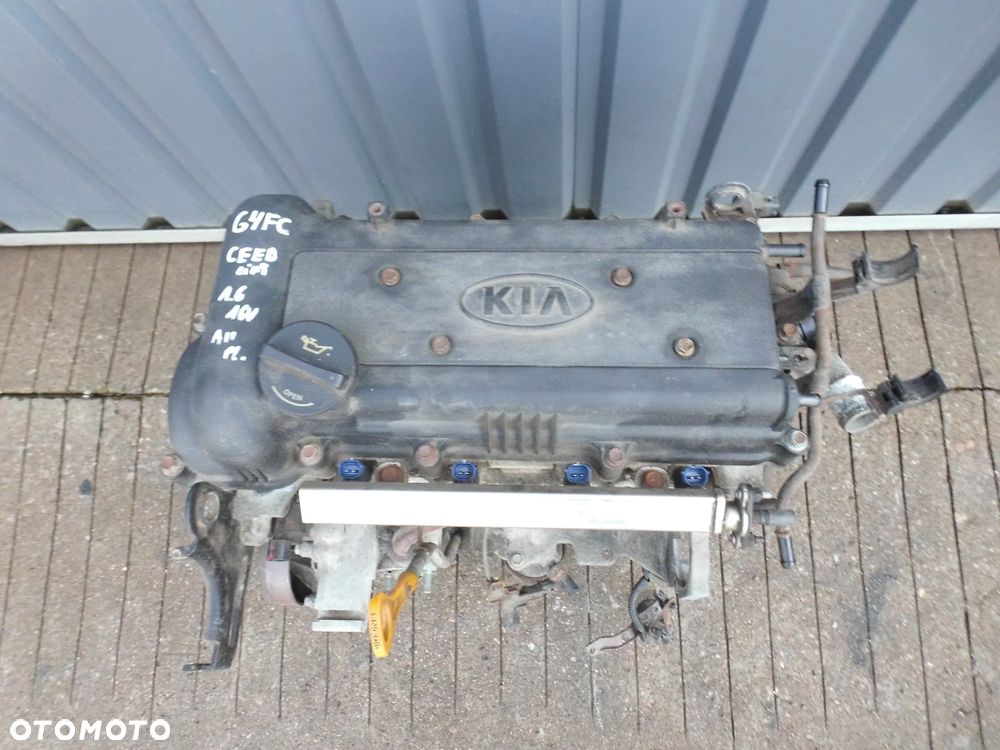 SILNIK G4FC KIA CEED I LIFT HYUNDAI I30 1.6 16V BENZYNA 2011r. 128 TYŚ KM ORYGINAŁ - 3