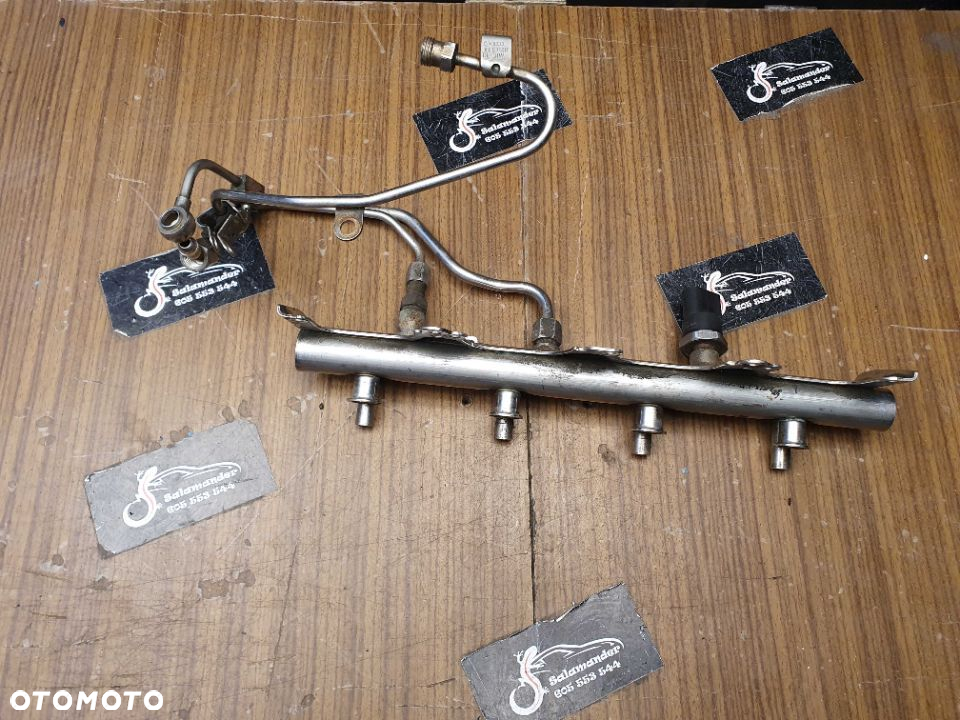 Listwa Wtryskowa Czujnik Cisnienia Paliwa Przewody 2.0 FSI TFSI Audi A4 B7 A6 VW - 19