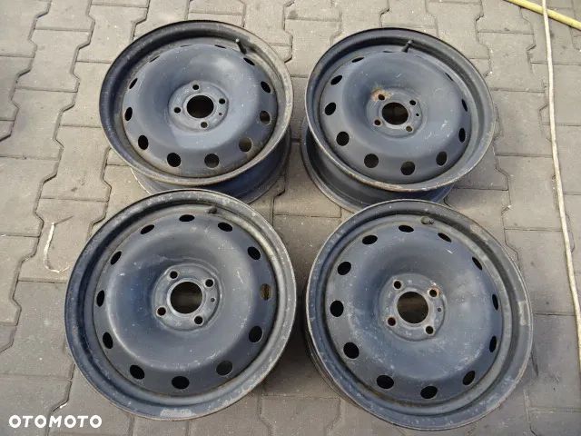 4x100x60 6,5Jx15 ET43 Stalowe 15 Reno Dacia - 1