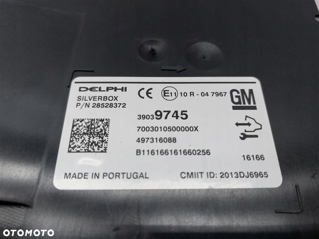 Moduł Sterownik WZMACNIACZ radia Insignia A LIFT 39039745 - 3