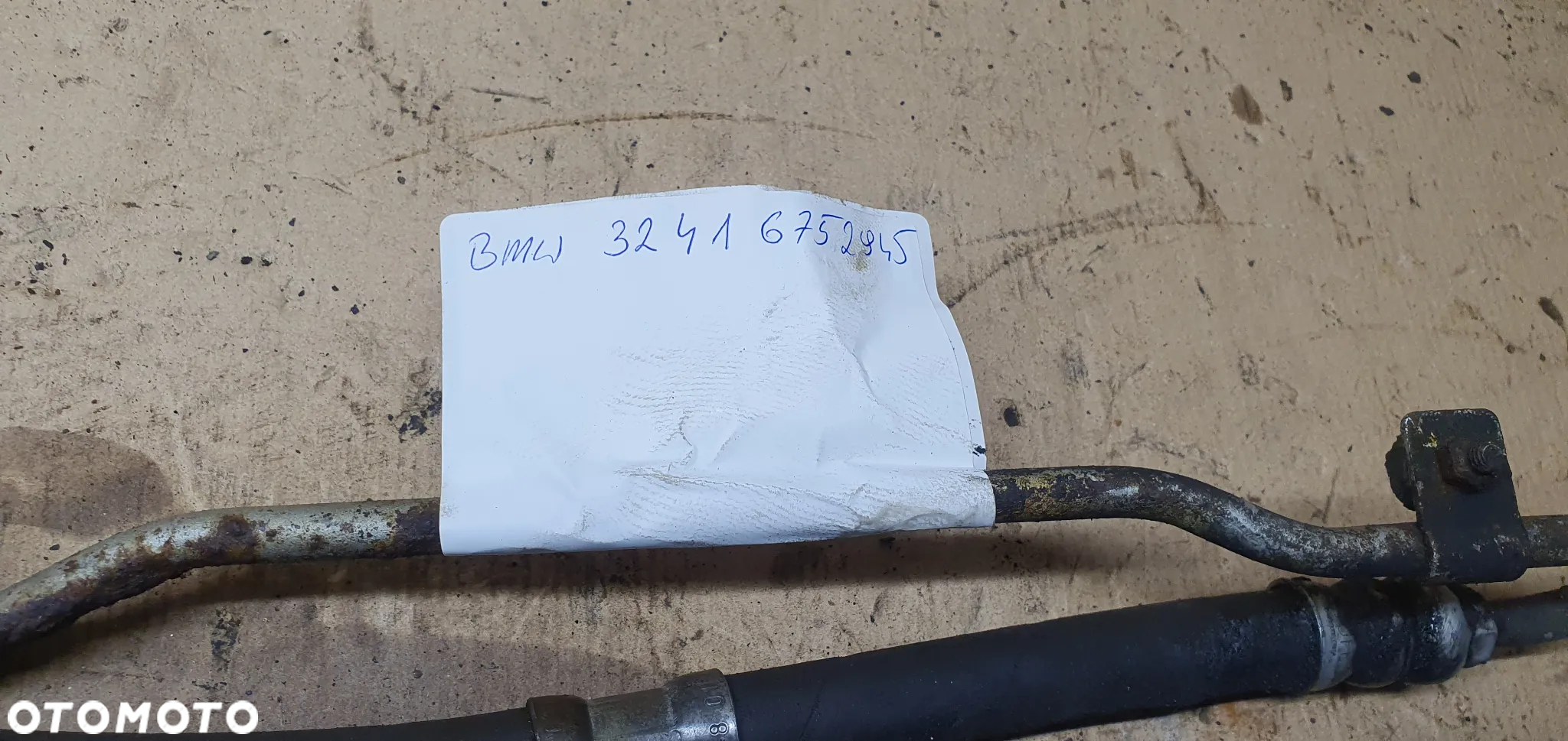 Przewód rurka wąż wspomagania BMW 3 E46 6752945 - 8