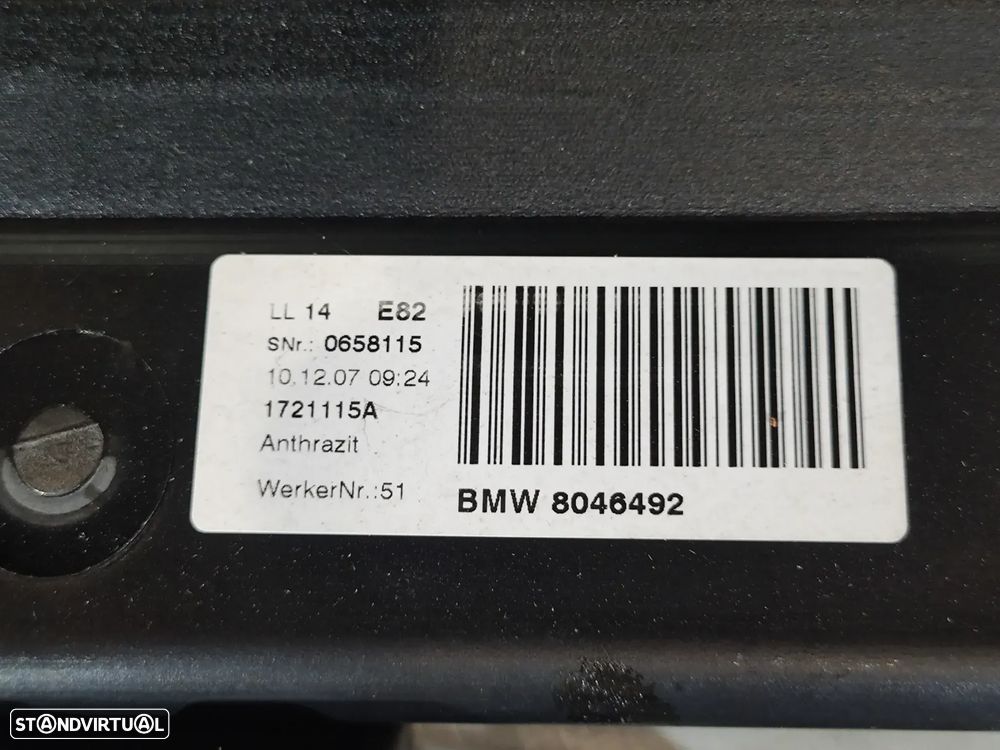 Teto de Abrir elétrico original BMW Serie 1 E82 Coupé - 7