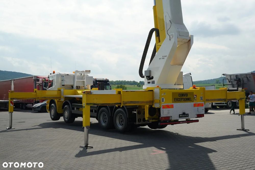 Scania P 380 / 8x4 / PODNOŚNIK KOSZOWY / PALFINGER WT 700 / WYSOKOŚĆ ROBOCZA 70 M / - 38