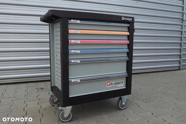 Wózek narzędziowy Szafka narzędziowa z wyposaż. GRUBBER 235ele WN236 - 10