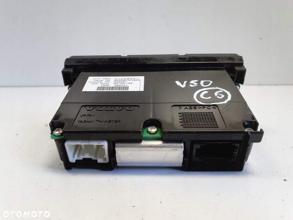 Volvo S40 II V50 C30 EKRAN RADIA Wyświetlacz 31268051 - 5
