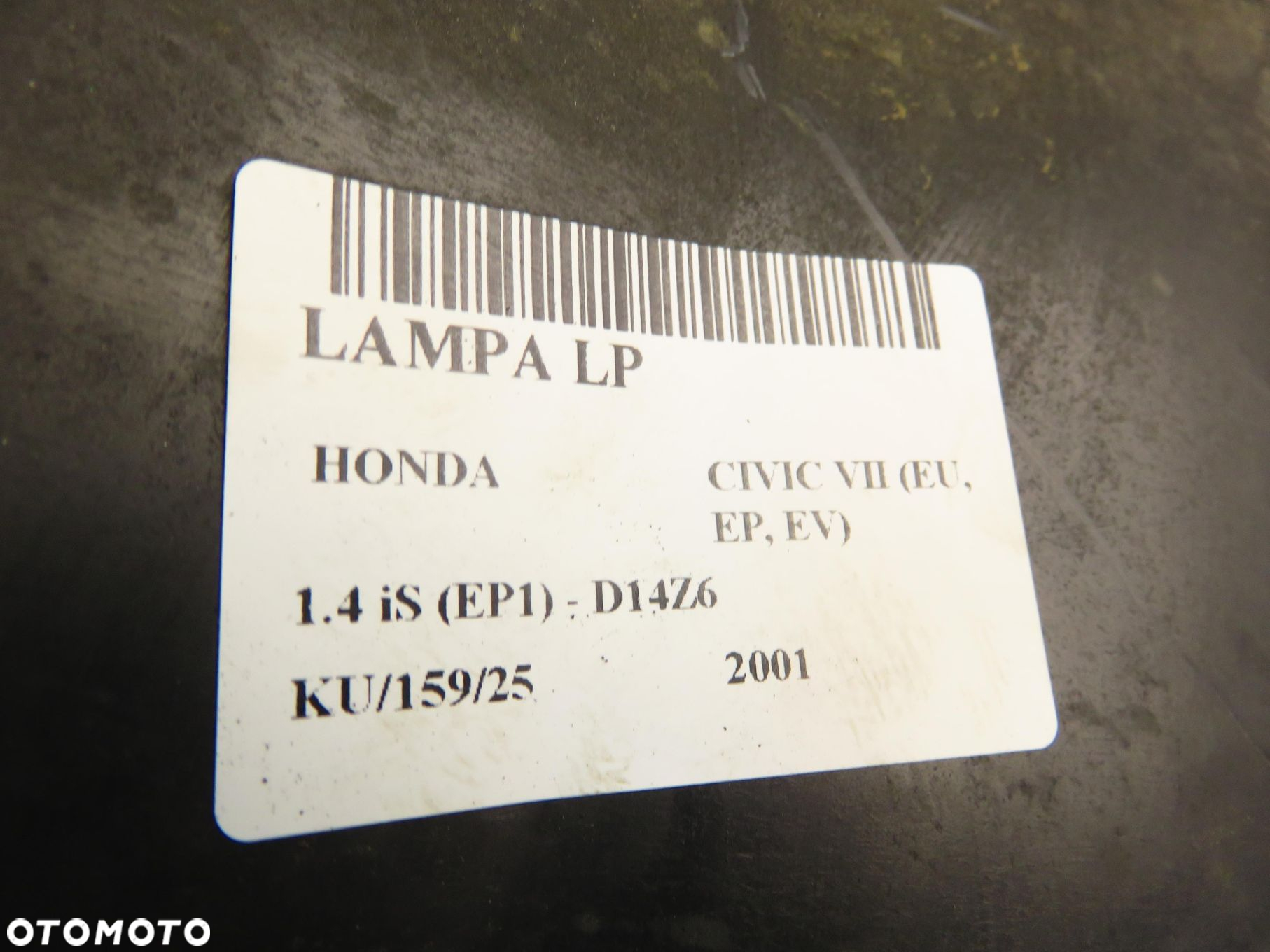 LAMPA LEWA PRZEDNIA HONDA CIVIC VII (EU, EP, EV) 33150S6AG020M2 - 9