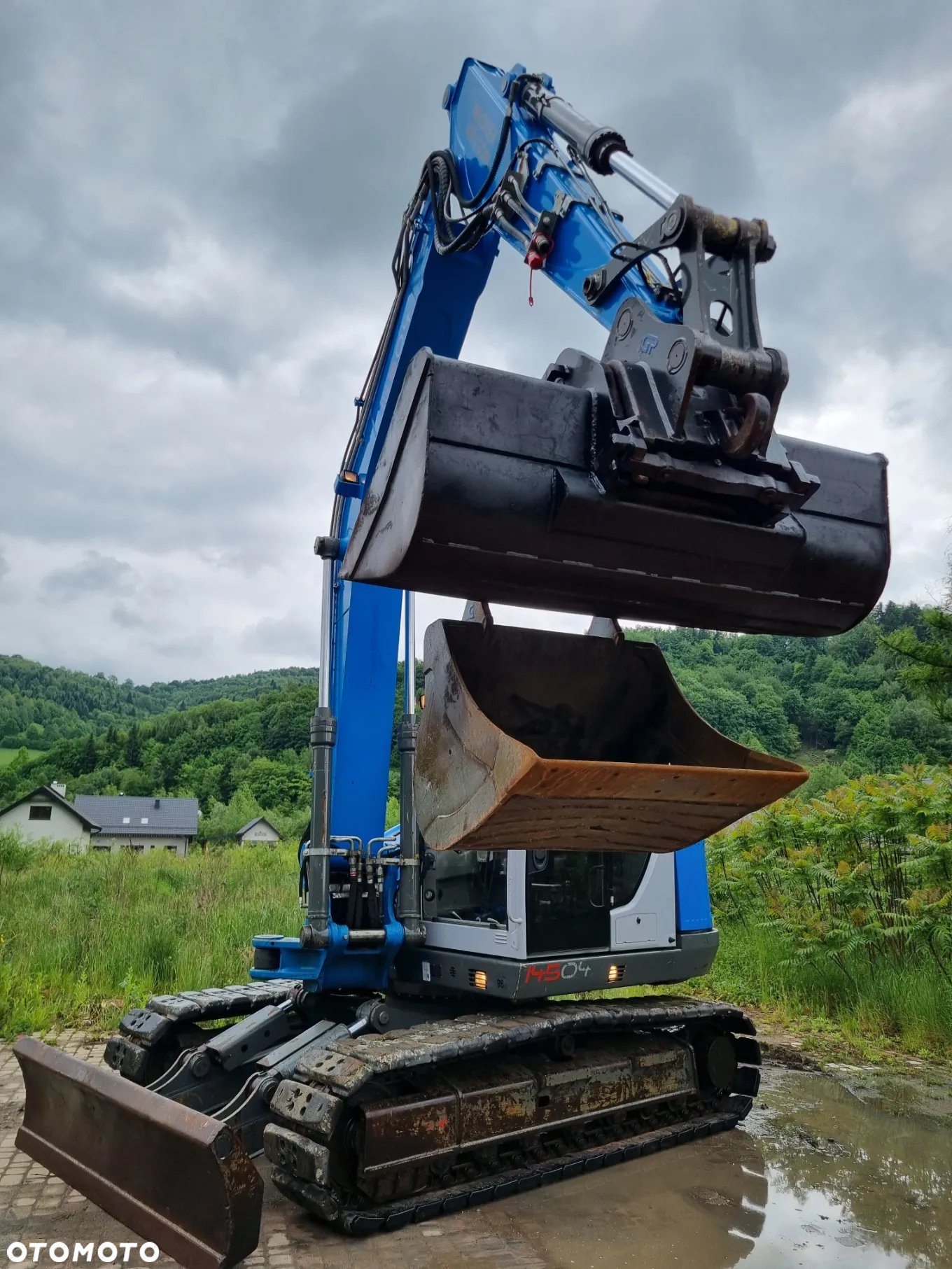 Wacker Neuson 15ton Koparka Gąsienicowa 14504 jak Nowa 2015rok 3300Mtg silnik DEUTZ 105km Oryginał DEKRA serwisy z Norwegii - 34
