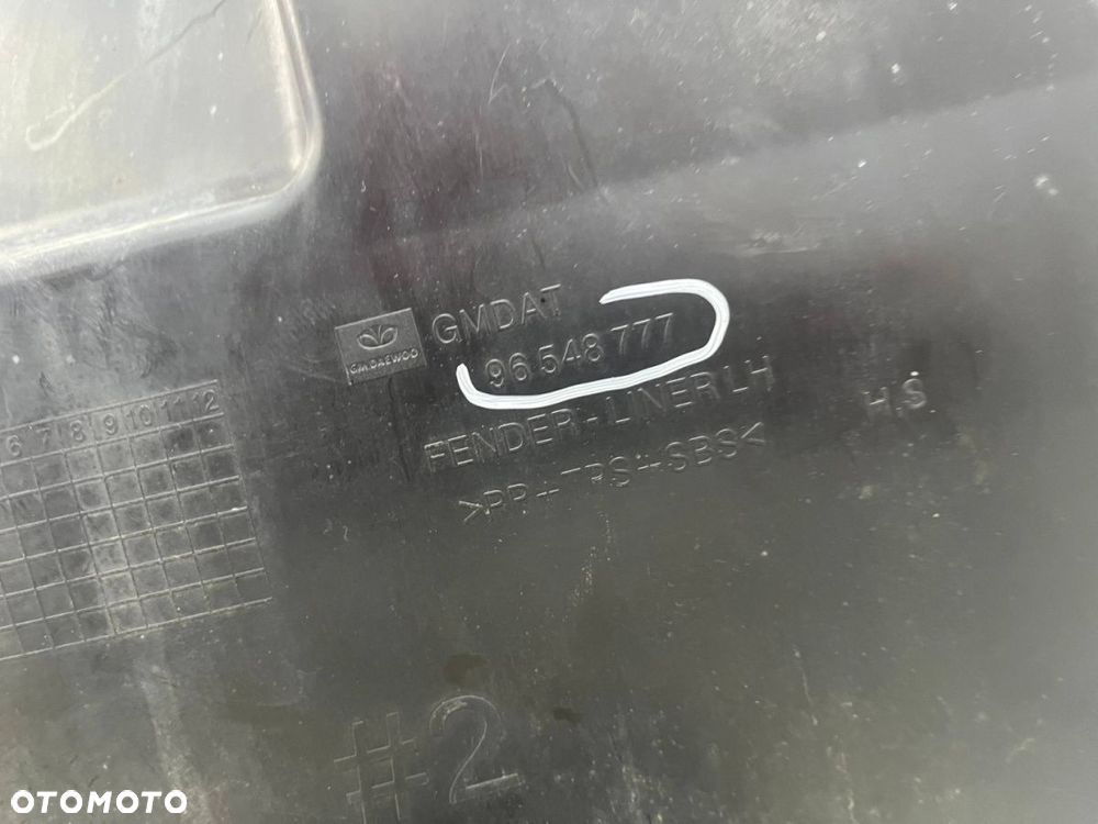 Nadkole Chevrolet Nubira III J200 Lacetti 05-12r. LEWE przednie ORYGINAL lewy przód 96548777 - 12