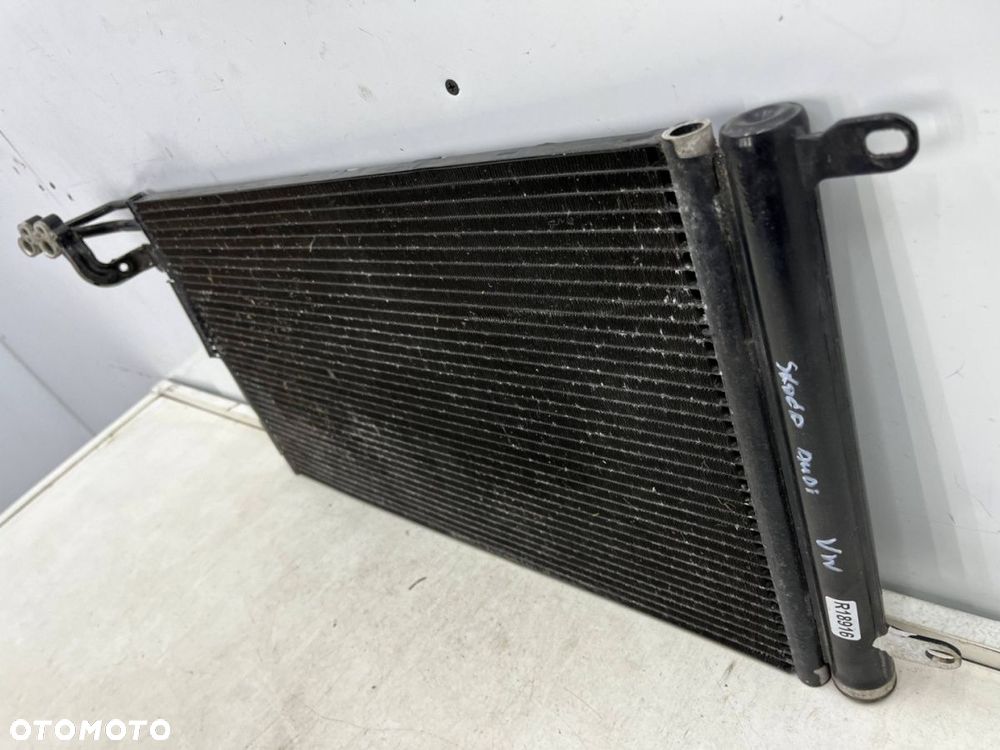 Chłodnica klimatyzacji VW Polo 6r Fabia Rapid Audi A1 8x Ibiza 6j SZCZELNA skraplacz 6c0816411c - 8