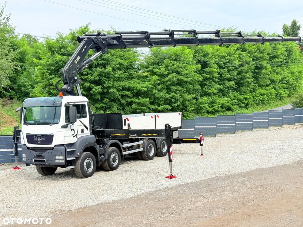 MAN * MAN 41.440 TGS * 8x6 * HDS Kran Hiab 855 E-8 HIPRO * 20 M * Energetyka * Sprowadzony * - 2