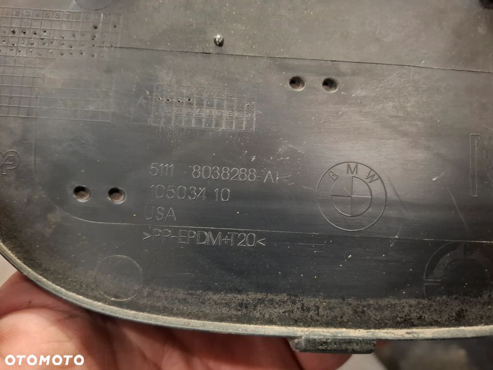 BMW x5 e70 M PAKIET 07-10r  KRATKI ZDERZAKA LEWA PRAWA - 6