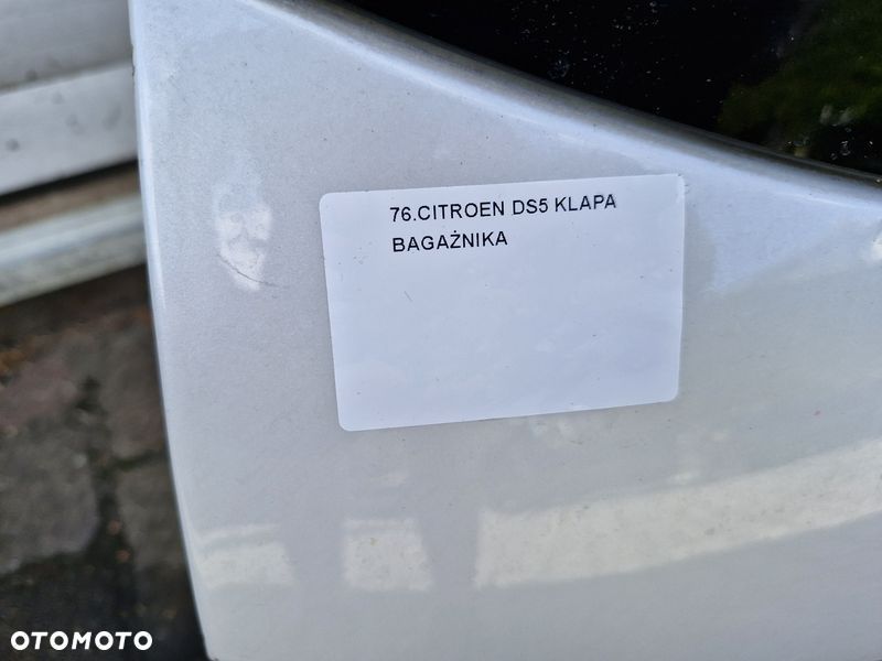 CITROEN DS5 KLAPA BAGAŻNIKA TYŁ TYLNA - 5