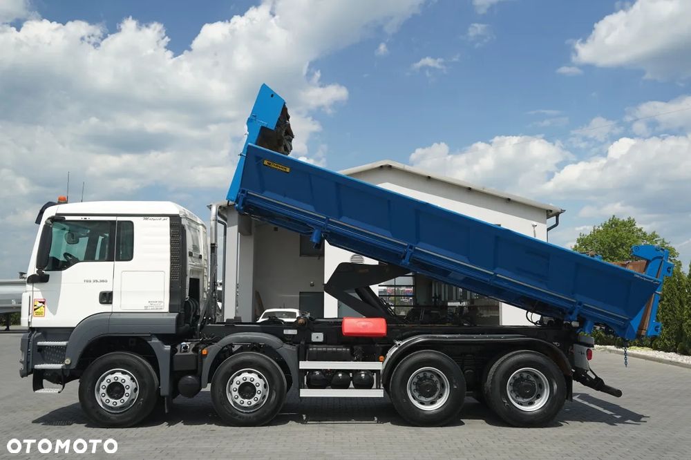 MAN TGS 35.360 / 8x4 / WYWROTKA 2 STRONNA  / HYDROBURTA / BORDMATIK / EURO 5 - 3