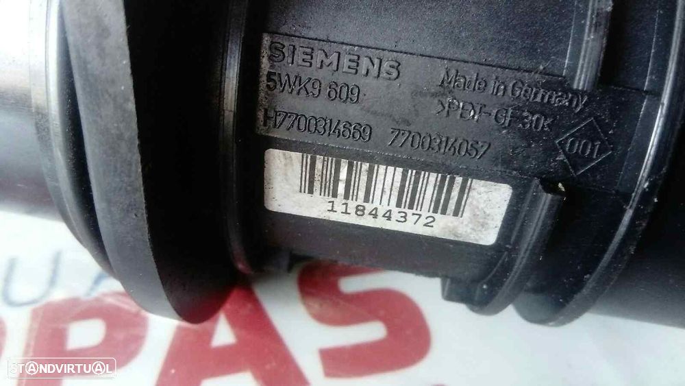 MEDIDOR DE MASSA DE AR RENAULT LAGUNA II 2005 -7700314057 - 3