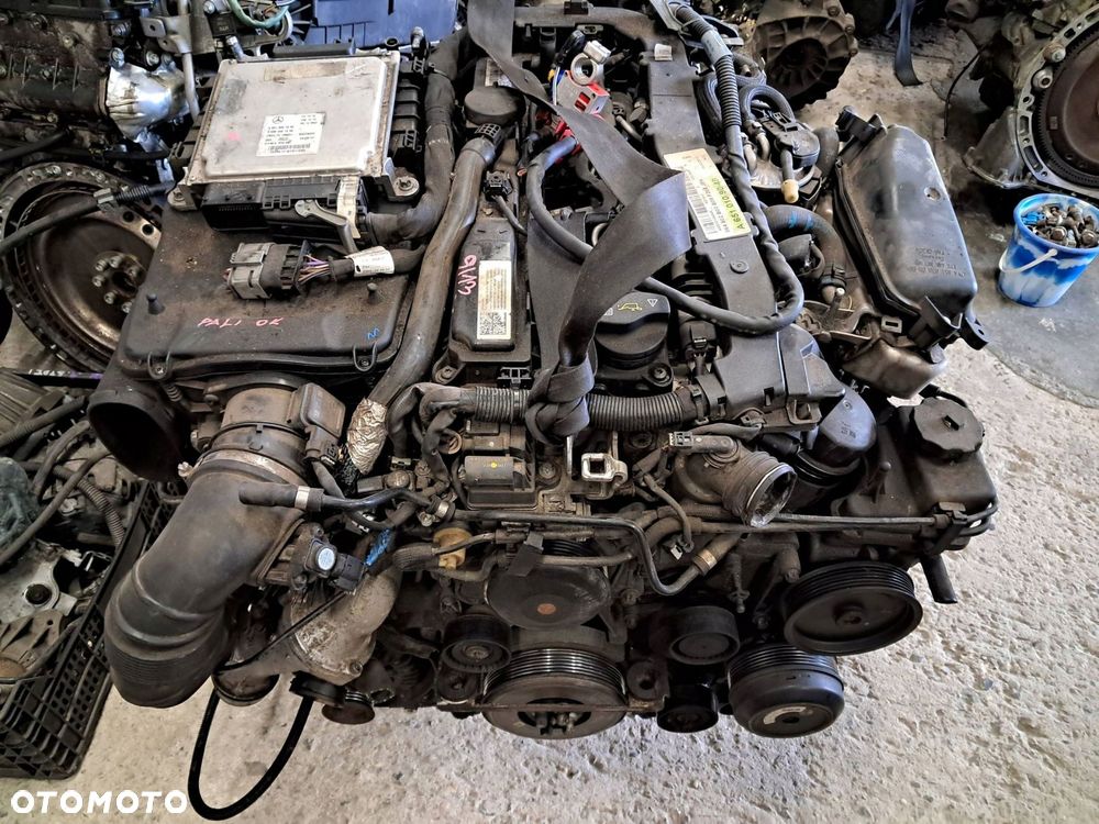 mercedes-benz c klasa w204 2.2 cdi silnik kompletny 651 układ wtryskowy