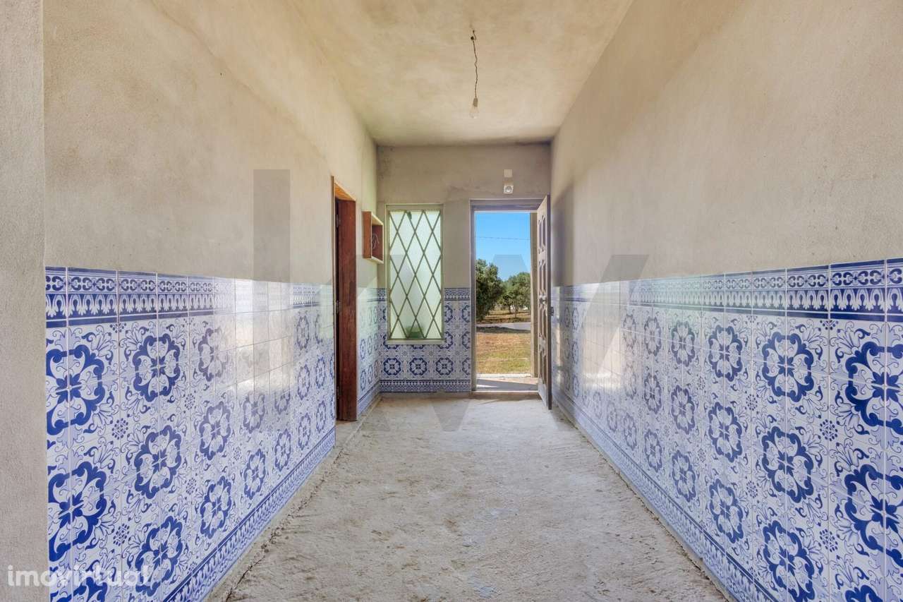 Moradia T3, inserida em terreno com 5.640 m2 no Cartaxo - Grande imagem: 3/29