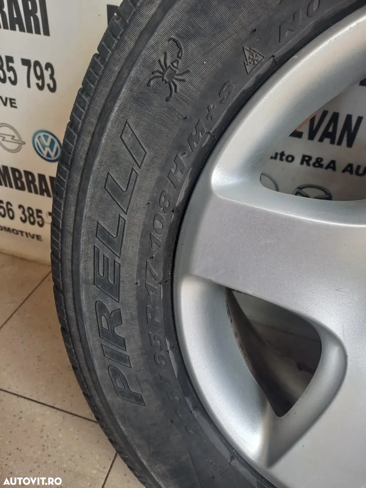 Jante Janta Aluminiu 235/65R17 Vw Touareg 2.5 Tdi 5x120 La Prezoane - 9