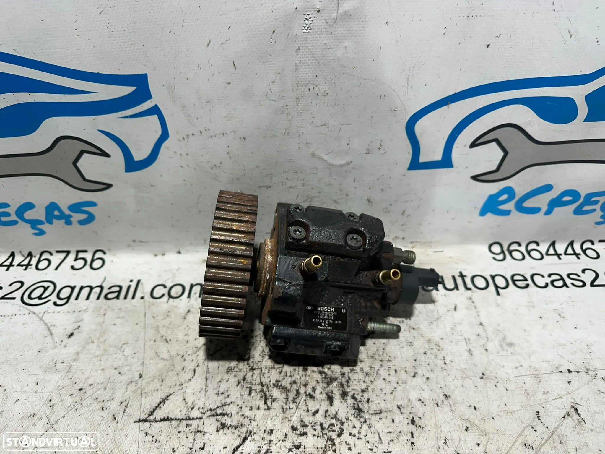 .Bomba Alta Pressão Original Bosch Renault 1.9 dCi F9Q 0445010018 7700111010 1996 - 2007 - 4