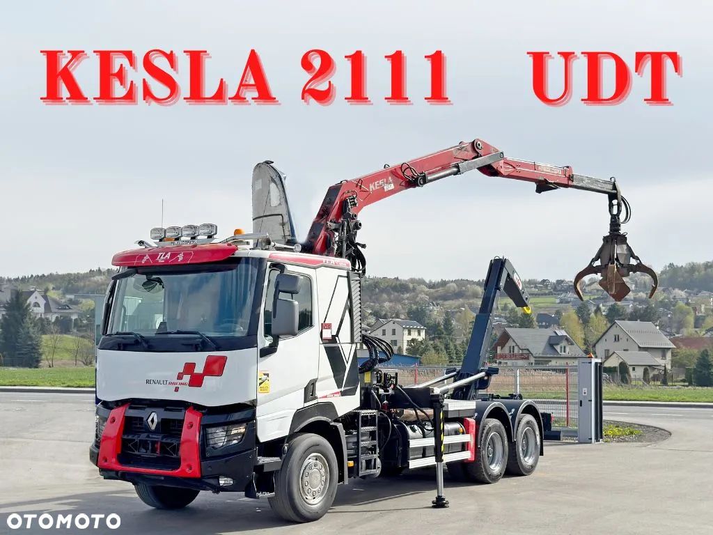 Renault C520 * HAKOWIEC + KESLA 2111 * 6x4 * STAN BDB! - 1