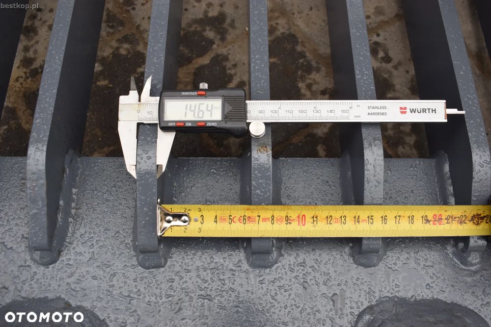 Łyżka ażurowa przesiewająca 1m3 na złącze S60 - 16