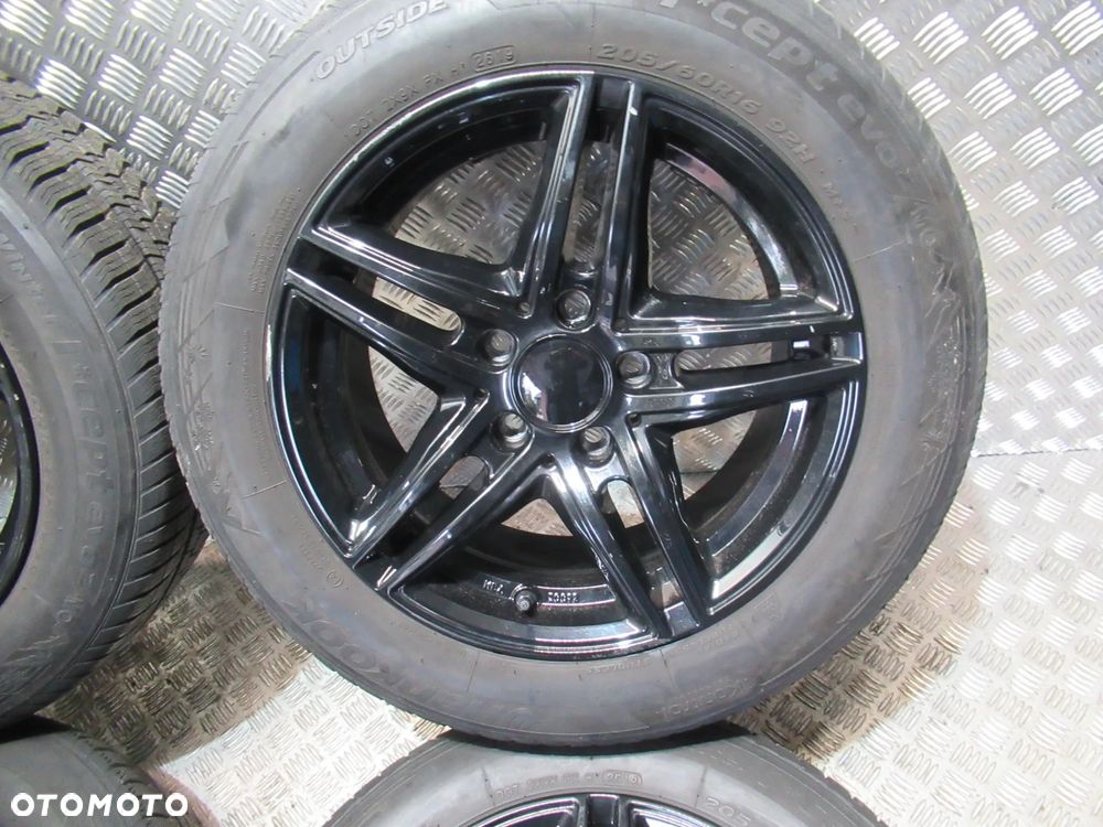 Koła BMW 2 F45 U06 F44 Mercedes C-klasa E-klasa 7,5Jx16 et45 5x112 zima 7mm - 2