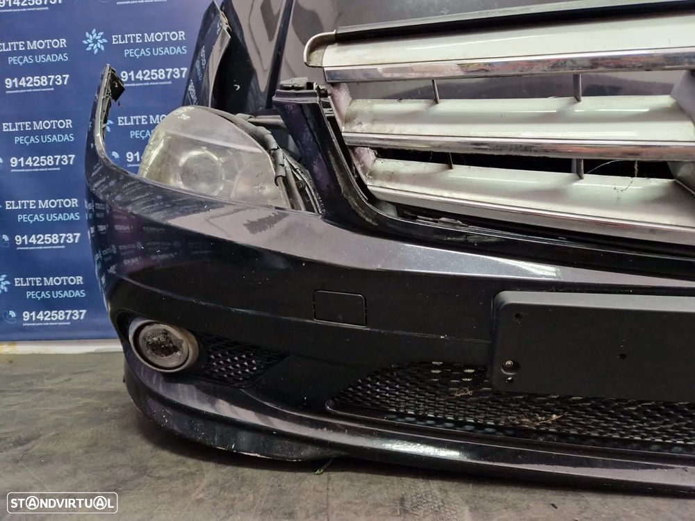 Frente completa usada MERCEDES CLASS C W204 PACK AMG CDI parachoques oticas capot guardalamas reforço - 5