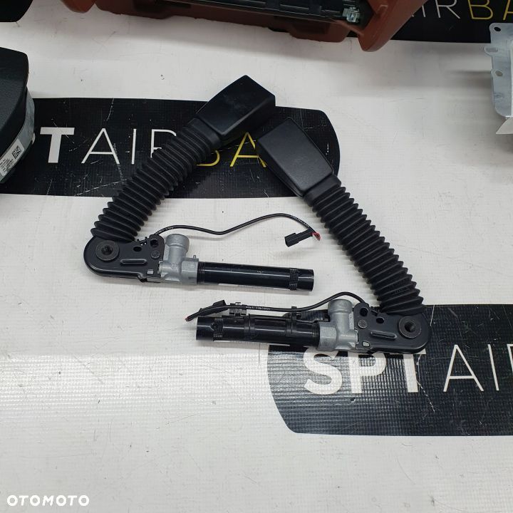 BMW F10 F11 DESKA ROZDZIELCZA KONSOLA KOKPIT PULPIT PODUSZKI AIRBAG AIR BAG NAPINACZE KIT SET - 13