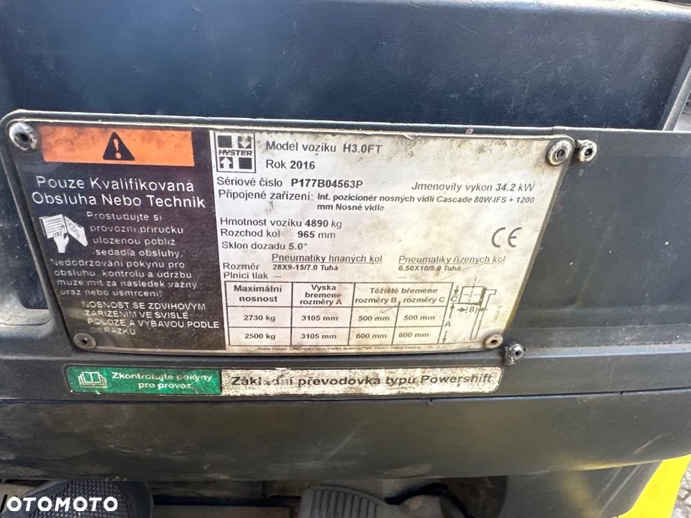 Hyster H3.0 FT - 4