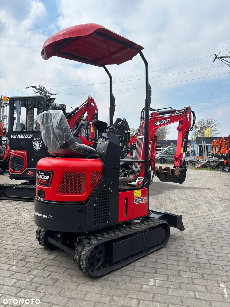 Kingway BAGGER 1000 Joistick Ramię Skrętne 1200kg 3 łyżki - 1