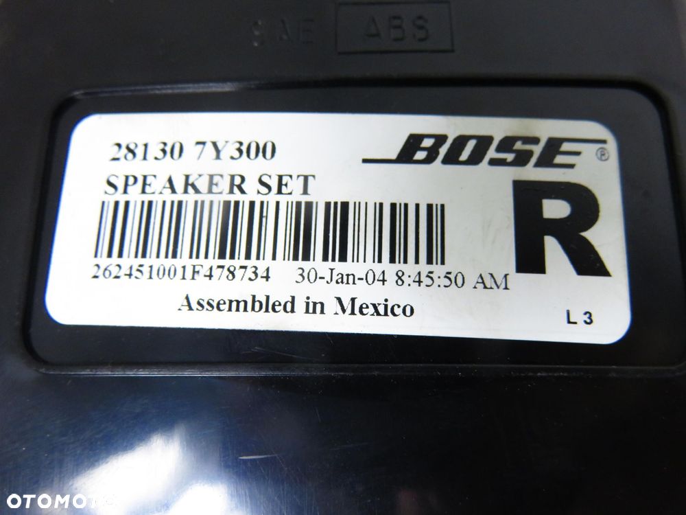 GŁOŚNIKI BAGAŻNIKA NISSAN MAXIMA VI - 5