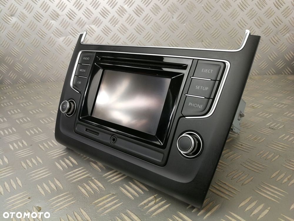 6C0035869B radio wyświetlacz cd fm fabryczne VW POLO 6R 6C V LIFT 2014-17 - 5