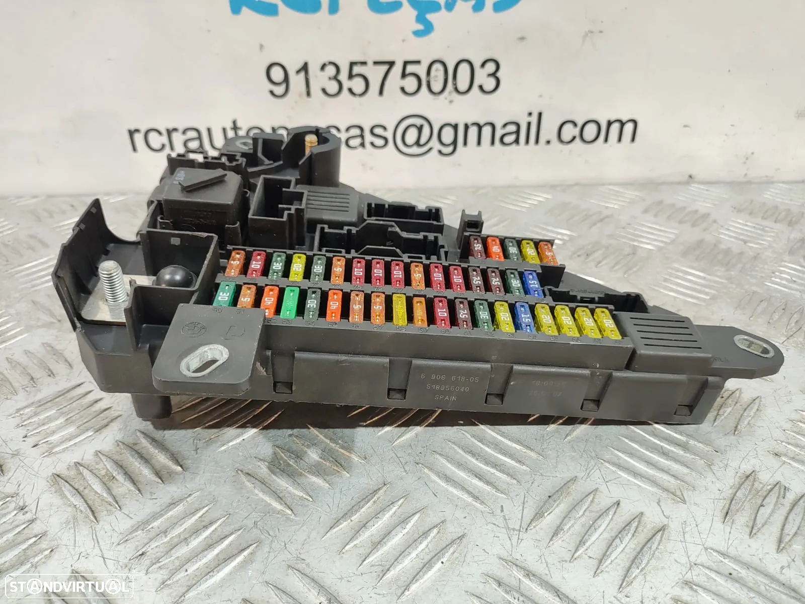 Caixa de fusíveis original BMW Serie 5/Serie 6 E60 E61/E63 E64 - 3