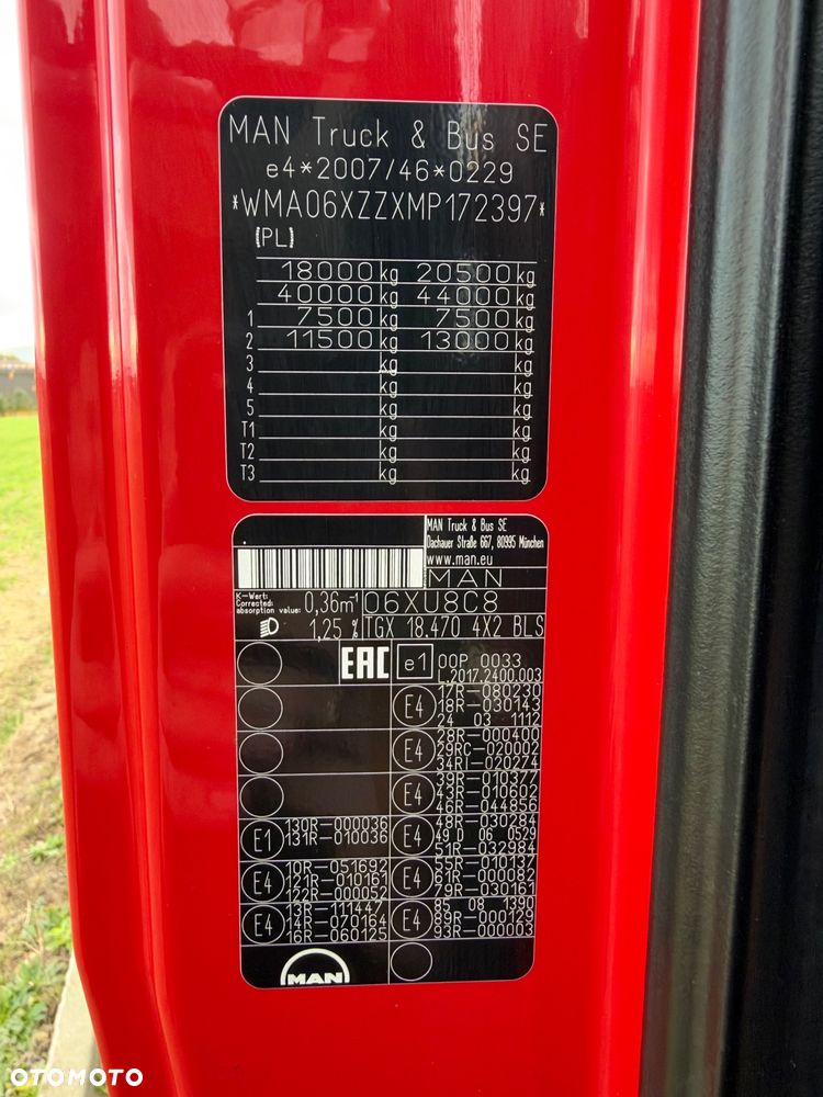 MAN TGX 18.470 / 2021 / EURO 6 / ZADBANY - 40