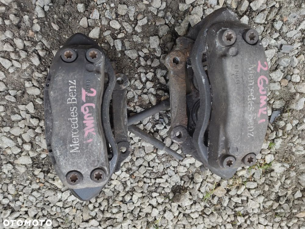 MERCEDES W211 3.2 CDI ZACISK HAMULCOWY lewy PRAWY 312MM 4-tłoczki przedni Przód Swap 310 - 1