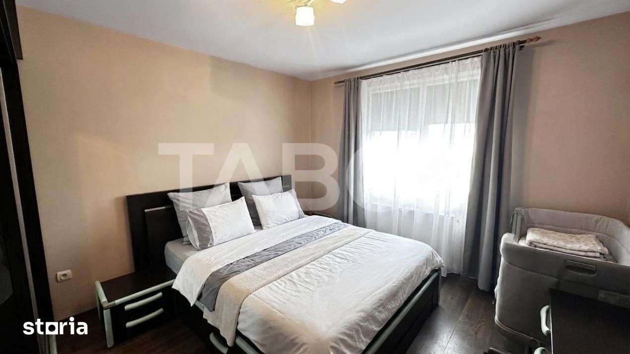 Apartament mobilat utilat 2 camere 2 locuri de parcare Calea Cisnadiei — fotografia 1