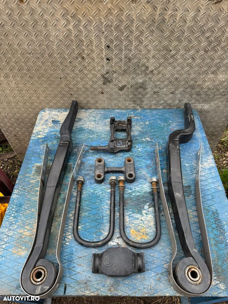 Arcuri si sitem prindere arcuri BPW ORIGINAL : calusi , bride , suporti , lacate franare , semiluna NOU - 4