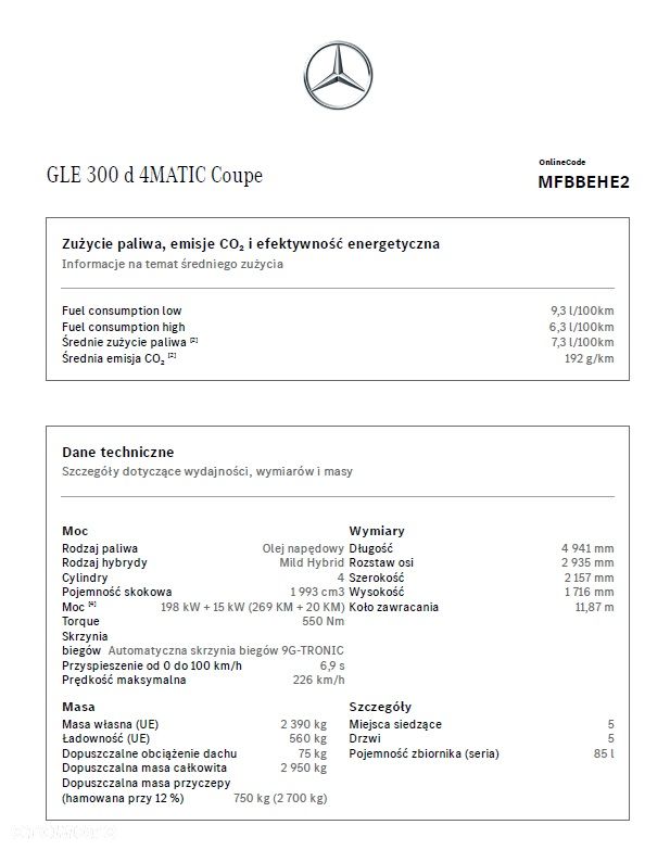 Mercedes-Benz GLE 300 d mHEV 4-Matic AMG Line - 24