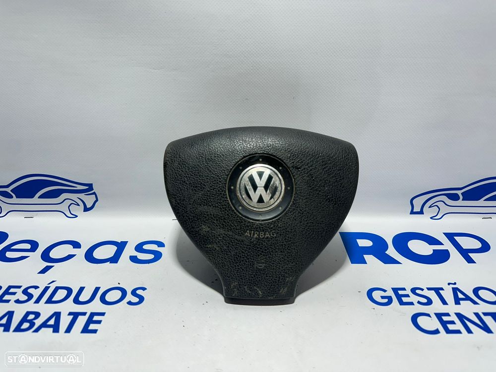 .Airbag Volante Condutor Guiador Original VW Volkswagen 5N0880201B 2003 - 2016 - 5