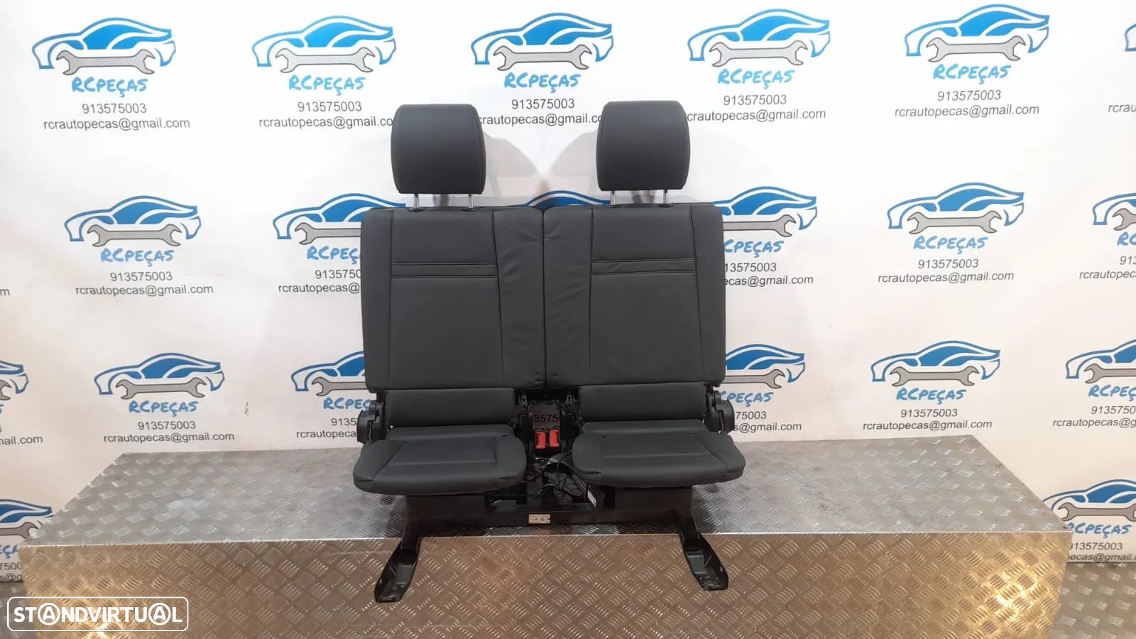 BANCOS BANCO PELE TRASEIROS TRÁS BMW X5 E70 PACK M - 1