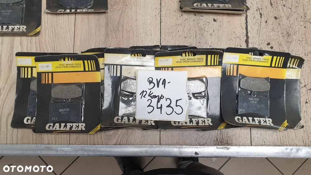 Klocki hamulcowe Galfer FD118 Aprilia Europa 125 Cagiva Estrada Prima 50 - 1