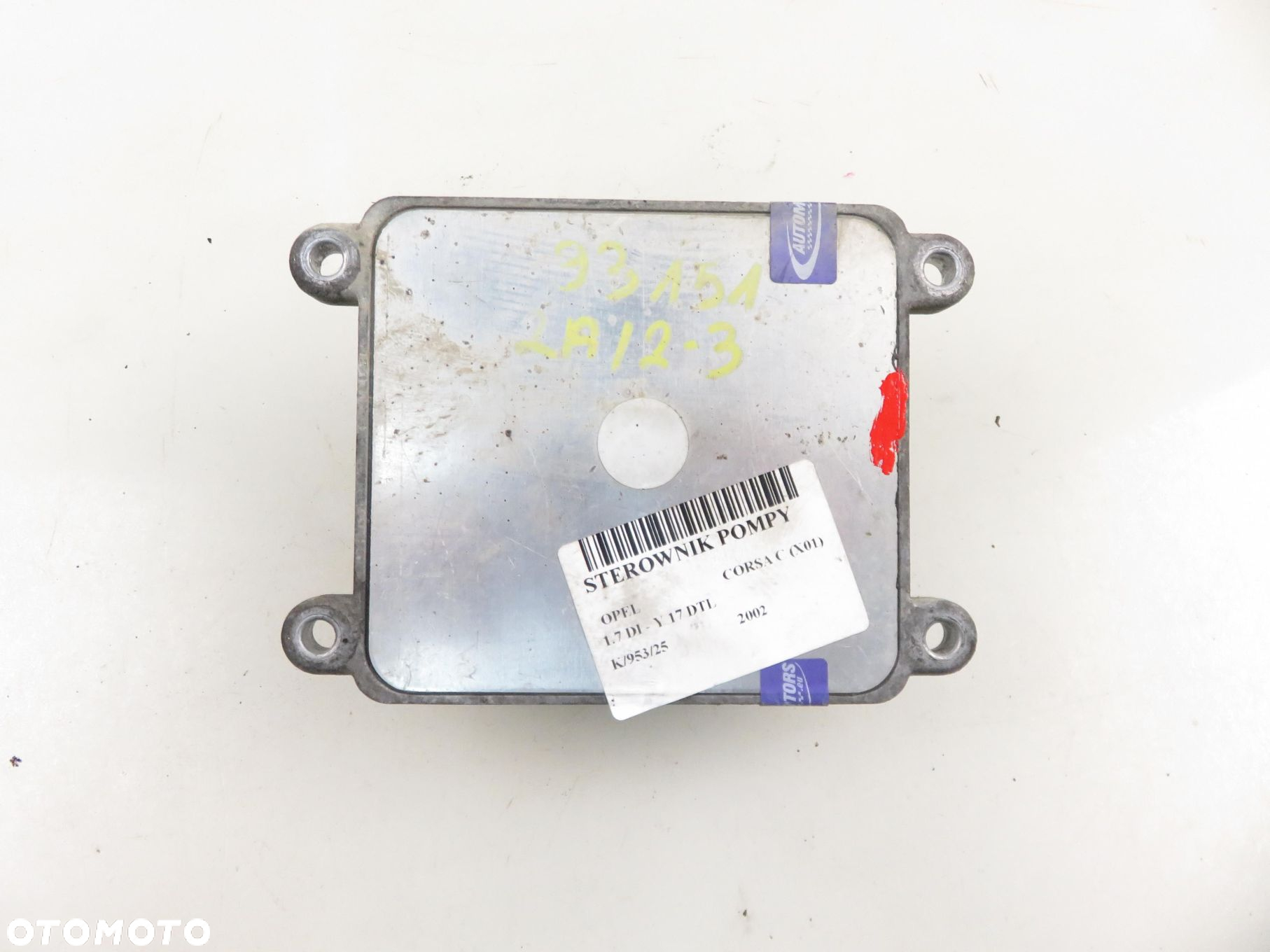STEROWNIK POMPY OPEL CORSA C (X01) 1.7 DI - Y 17 DTL 8971891363 - 4