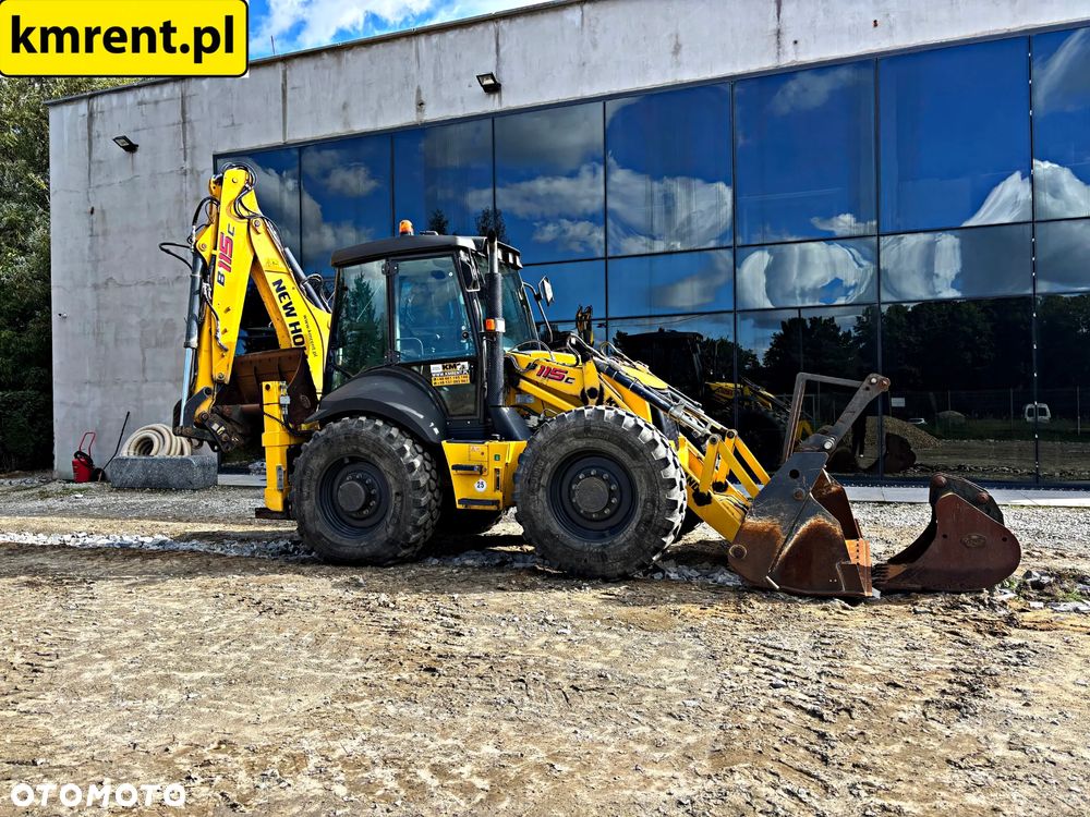 New Holland B 115 C KOPARKO-ŁADOWARKA 2017r. MTH: 3610 | jcb 3cx 4CX 5CX CAT 444 434 CASE 695 590 komatsu 97 - 3