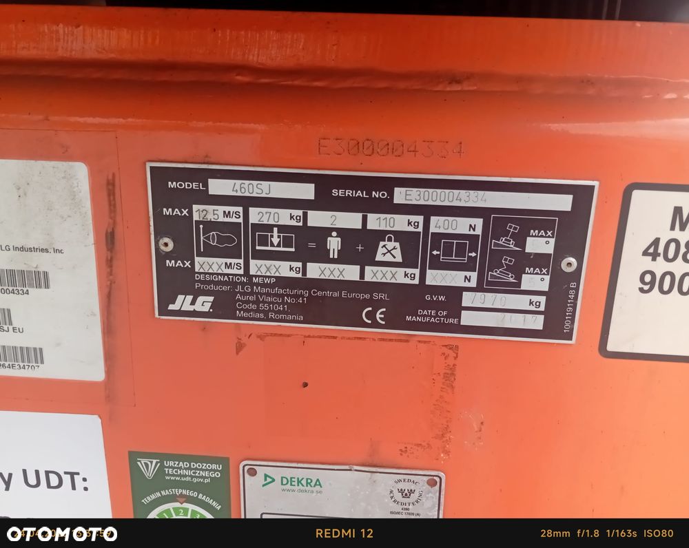JLG 460SJ - 6