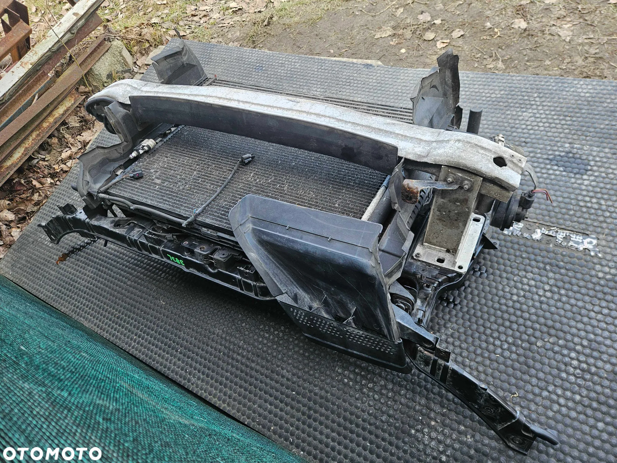 Pas Przedni Wzmocnienie Czołowe Belka Zderzaka Chłodnice Intercooler Wentylator 1.8 2.0 TFSI 2.0 TDI AUDI A4 B8 - 20