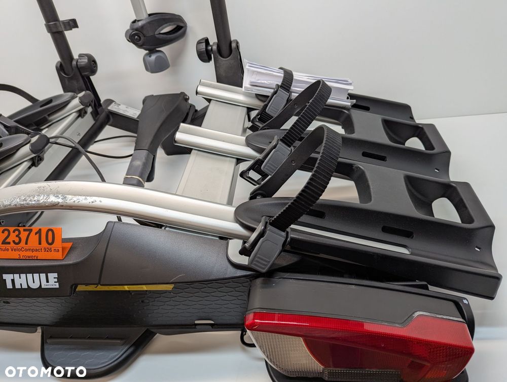 Uchwyt bagażnik rowerowy płatforma na hak Thule VeloCompact 926 na 3 rowery - 3
